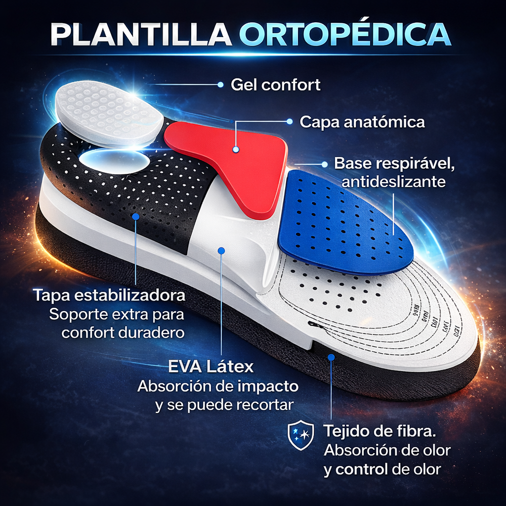 Plantilla Gel Ajustable